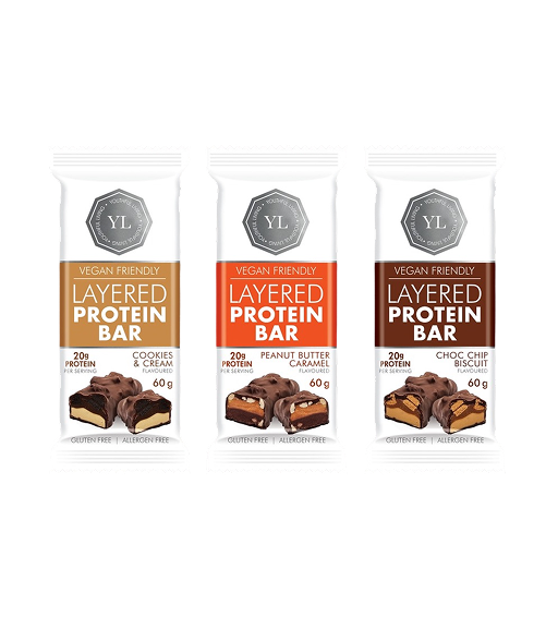 Youthful Living | Protein Layered Bar - Chocolate Chip Biscuit