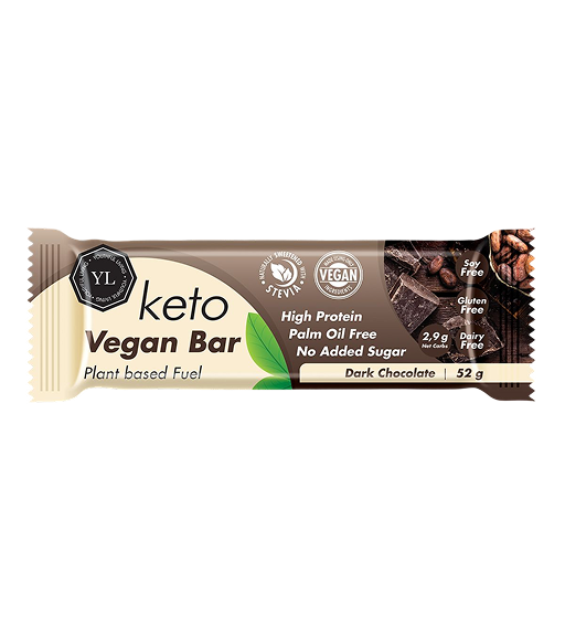 Youthful Living | Vegan Keto Bar - Dark Chocolate