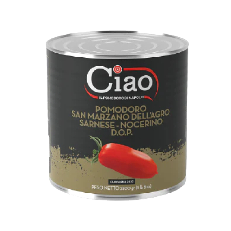 Ciao | San Marzano Whole Peeled Tomatoes DOP 2,5kg