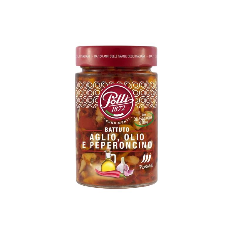 Polli | Garlic, Oil & Hot Chilli Pepper 185g