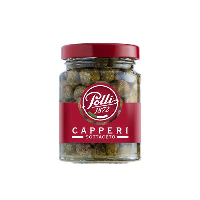 Polli | Capers in Wine Vinegar 55g