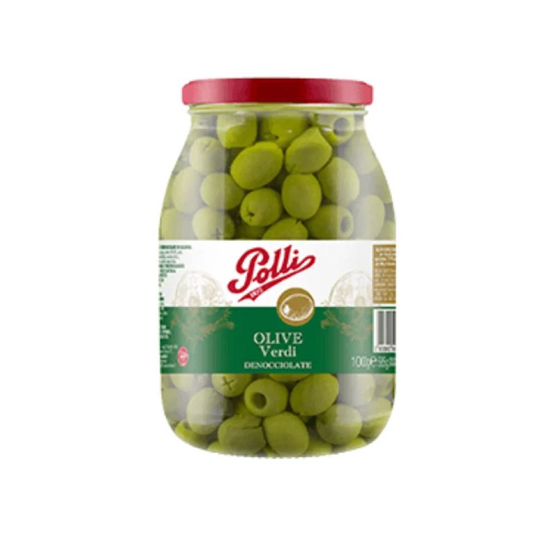 Polli | Giant Pitted Green Olives 1kg