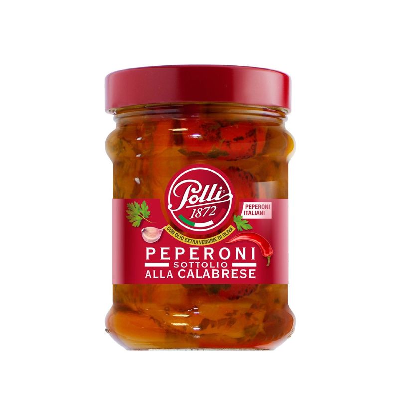 Polli | Roasted Peppers in Oil 285g