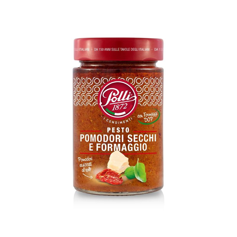 Polli | Sundried Tomatoes and Cheese Pesto 190ml