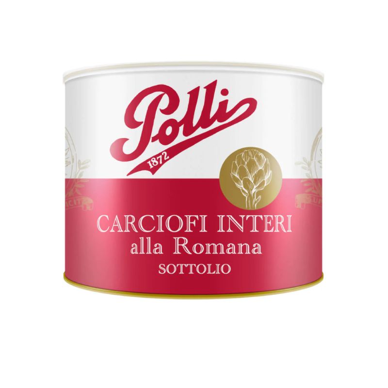 Polli | Romana Artichokes in Oil 1,85kg