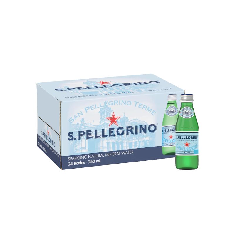 S.Pellegrino | Sparkling Mineral Water GLASS 250ml