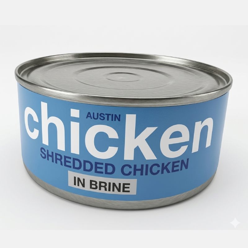 Austin | Shredded Chicken in Brine
