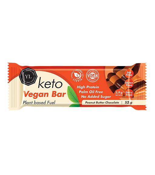 Youthful Living | Vegan Keto Bar - Peanut Butter Chocolate