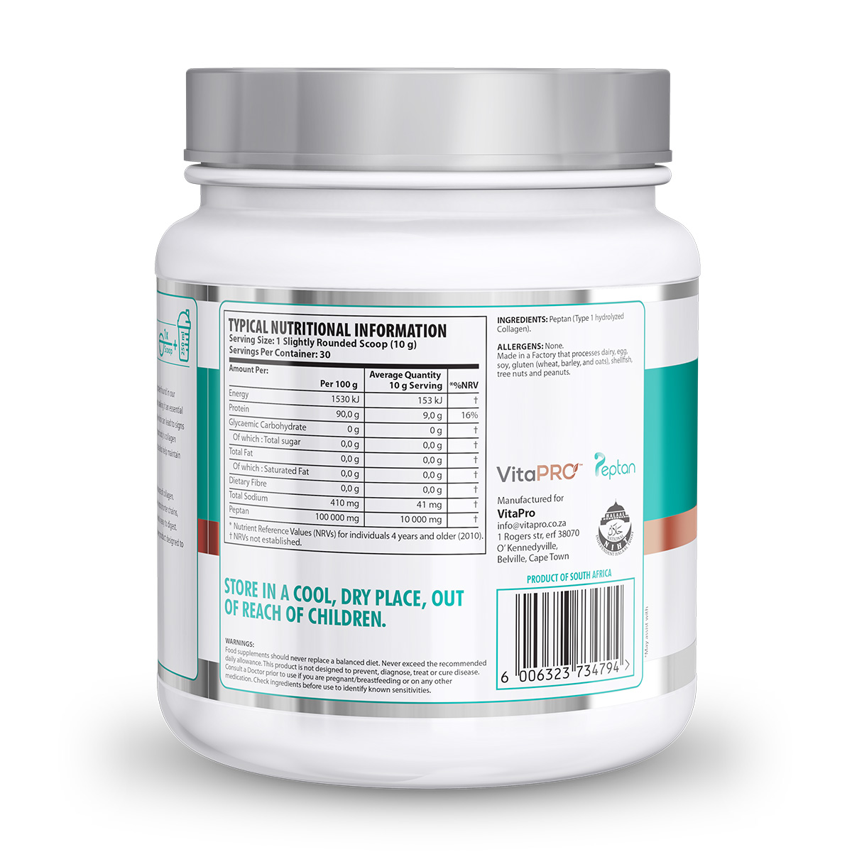 Youthful Living | 100% Pure Peptan Collagen Powder 300g - Image 4