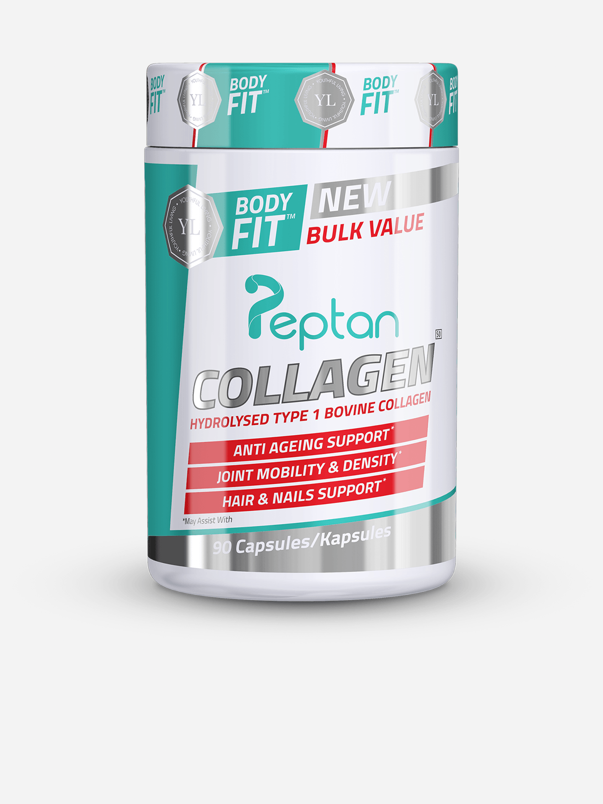 Youthful Living | Peptan Collagen 90 Capsules