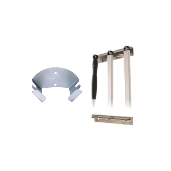 GI Metal | Wall Mounted Peel Racks - Aluminium Rack for 2 x Peels