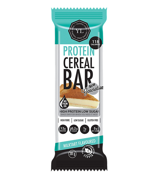 Youthful Living | Protein Cereal Bar - Milktart