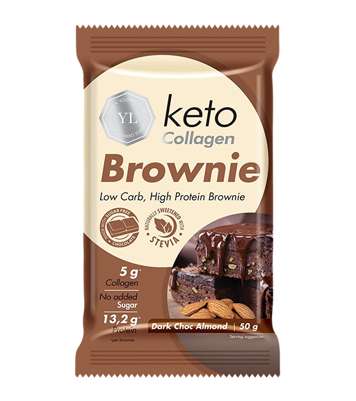 Youthful Living | Keto Brownie - Dark Chocolate Almond